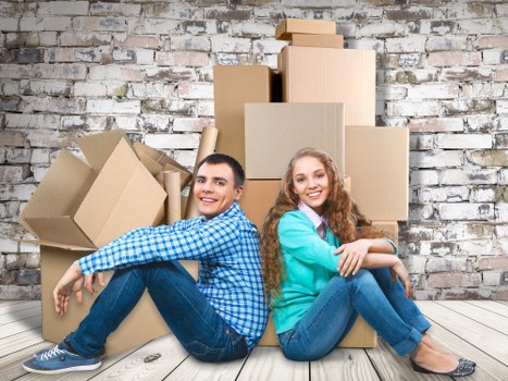 Removal van service for residential and commercial moves in Brompton