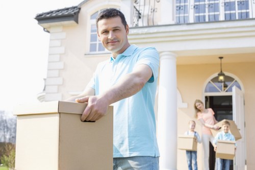 Office relocation planning in Brompton with packing and transport support