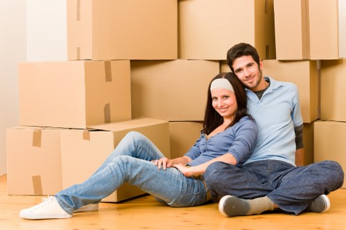Professional removal truck servicing Brompton residential and commercial moves