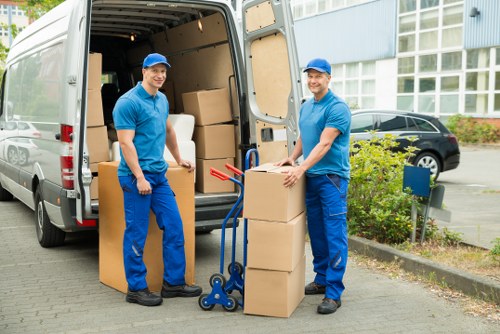 Variety of removal boxes and packing materials for local customers