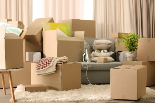 Packing and preparation checklist for house removals in Brompton