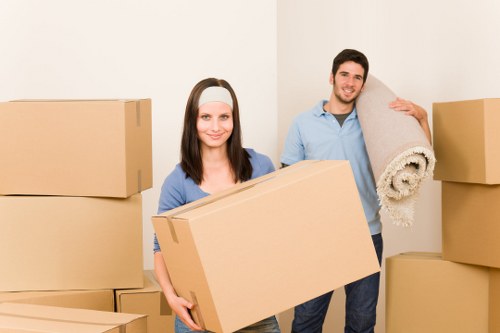 Brompton man and van helping with a home or business delivery