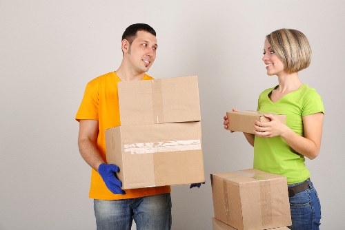 Local furniture pick-up for office desks and chairs in Brompton