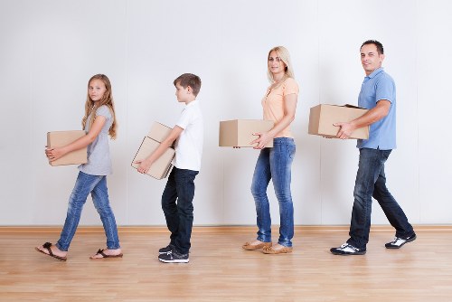 Reliable Man And Van Brompton moving service in action